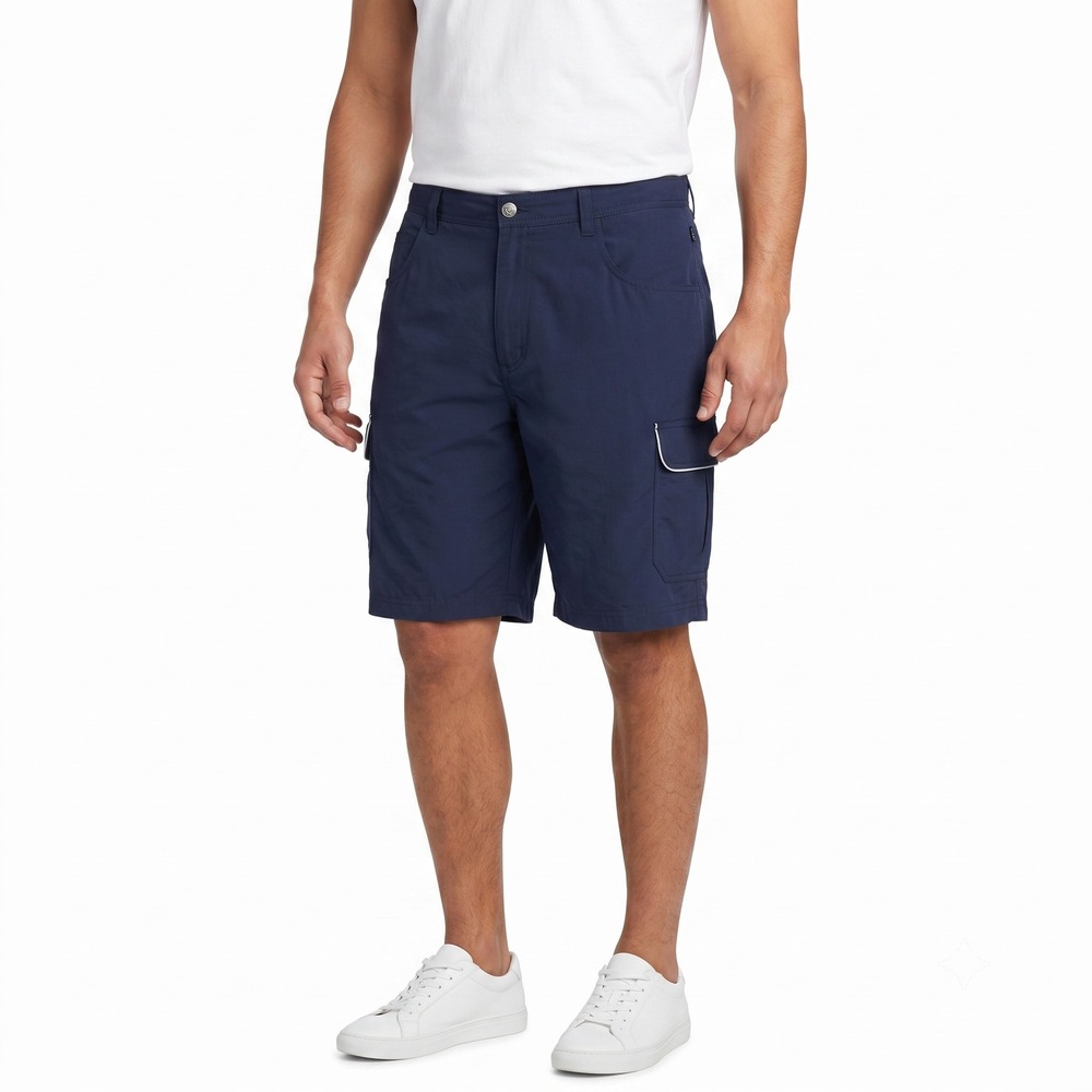 Vintage Redsand Navy Blue‎ Cargo Board Shorts Mens Size 36 Y2K Surf Skate Trunks